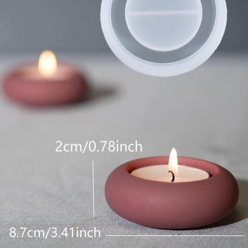 قالب شمعه او مبخر دائري