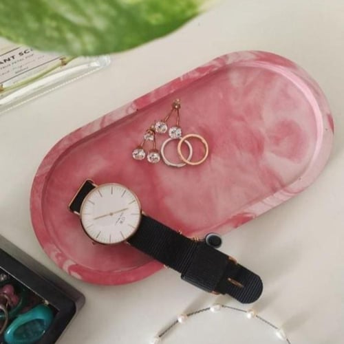 قالب سيلكون بيضاوي سميك