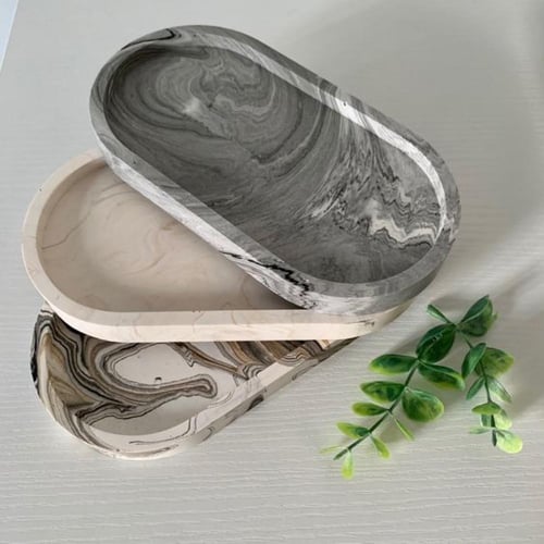 قالب سيلكون بيضاوي سميك