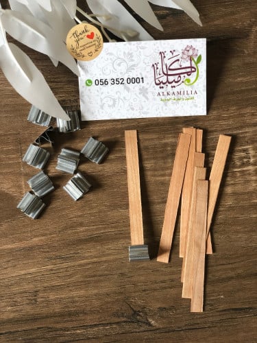 فتيل خشبي (10حبات (
