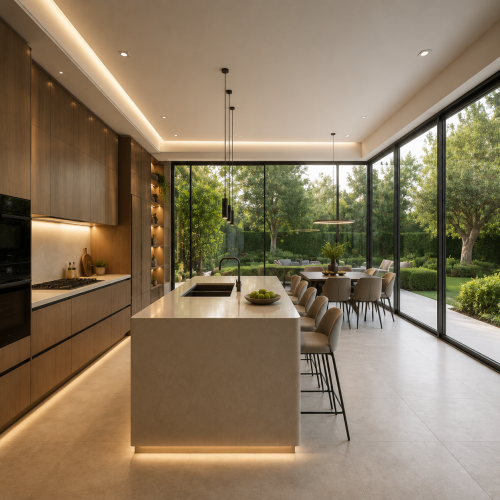 تصميم مطبخ 3d