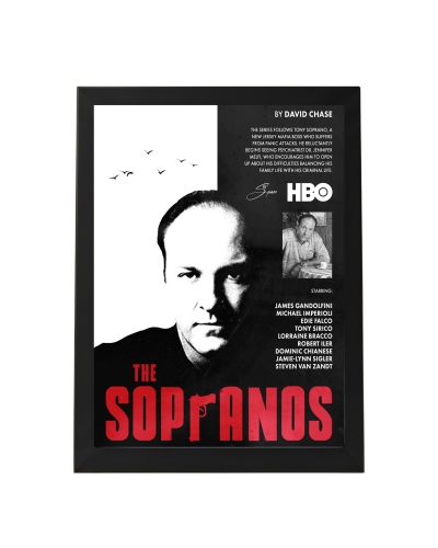 لوحة جدارية فنية بتصميم مسلسل The Sopranos - مقاس...