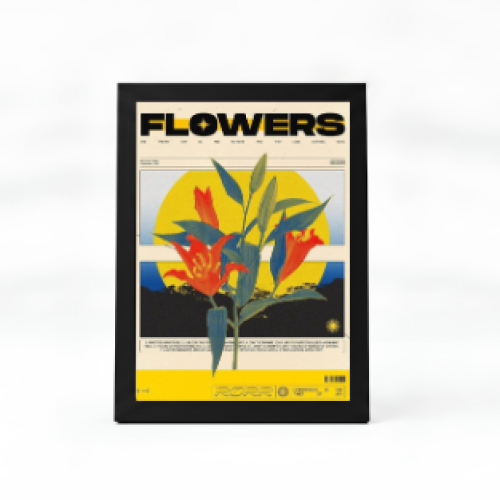لوحة الزهور العصرية (Modern Flowers)