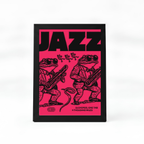 لوحة جاز الضفادع (Jazz Frogs)