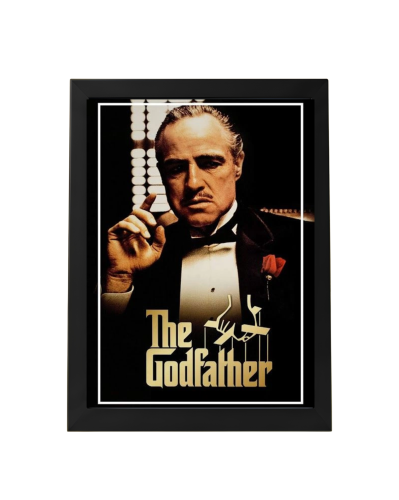 لوحة فنية لفيلم The Godfather - مقاس A4