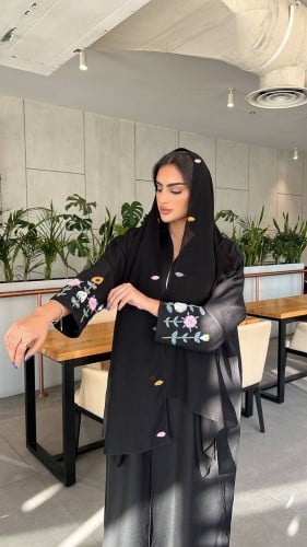 عباية كريب منميت شك يدوي قصة عادي