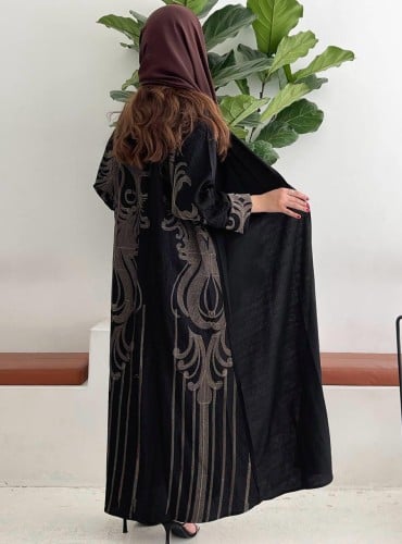 عباية بحريني بنقوش ملكية موكا