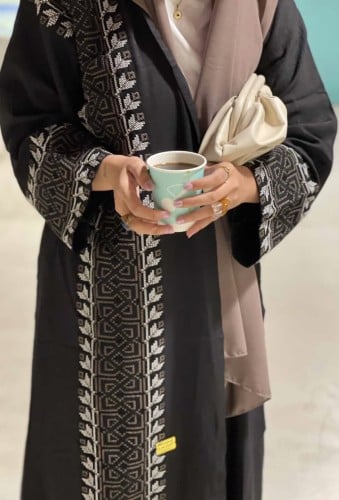 عباية كريب بحريني تطريز كمبيوتر قصة عادي