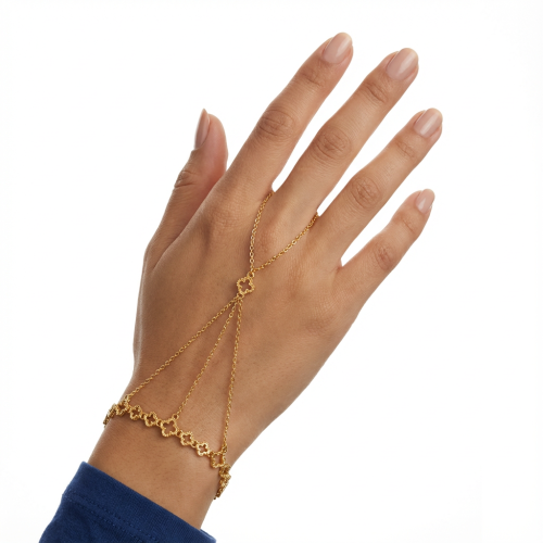 كف ذهب عيار 21 الوزن 3.55 جم