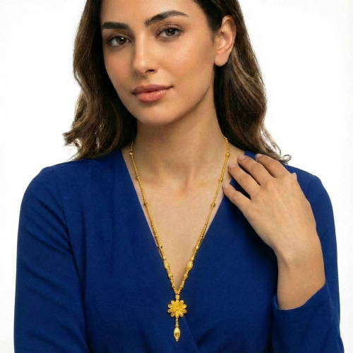 سبحه ذهب عيار 21 الوزن 6.81 جم