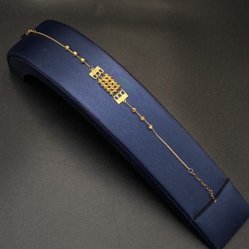 أسوارة ذهب عيار 21 الوزن 3.3 جرام