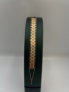 أسواره ذهب عيار 21 الوزن 5.90جرام