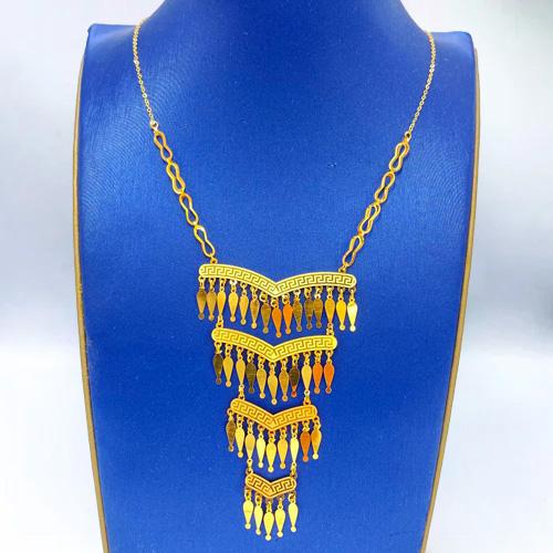 عقد ذهب عيار 21 الوزن 3 جم