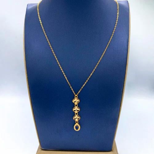 عقد ذهب عيار 21 الوزن 2.33 جرام