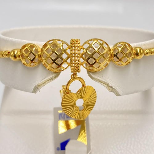 اسواره مع الخاتم ذهب عيار 21 الوزن 12.06 جرام