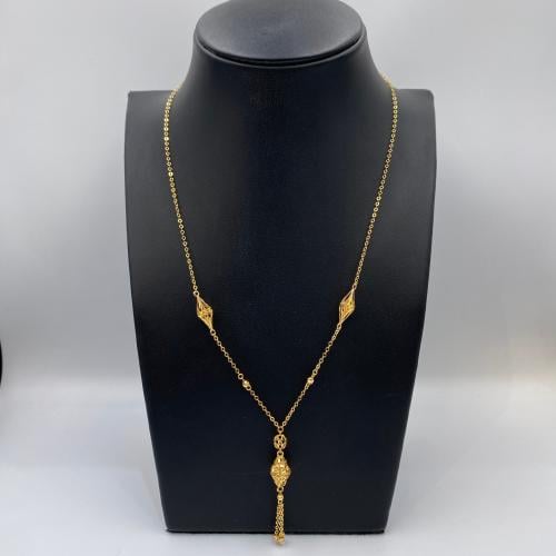 عقد ذهب عيار 21 الوزن 3.2 جرام