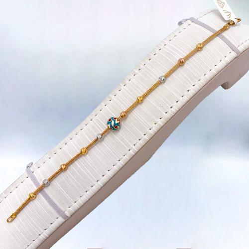 أسواره ذهب عيار 21 الوزن 5.73 جرام