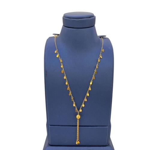 عقد ذهب عيار 21 الوزن 2.57 جرام