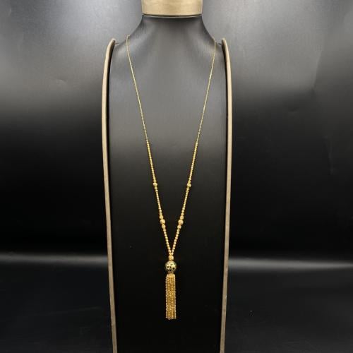 سبحة ذهب عيار 21 الوزن 14.5 جرام