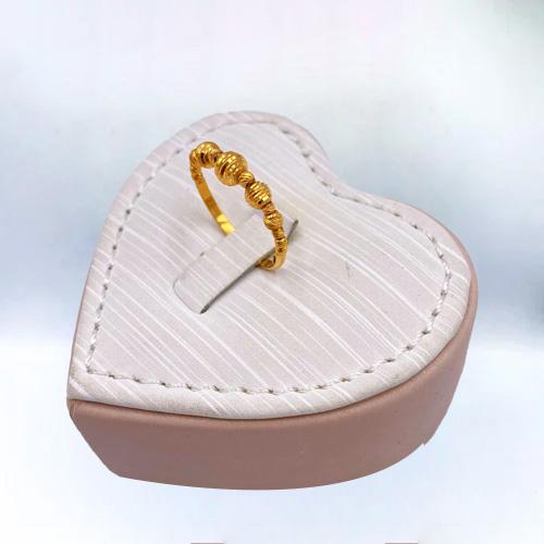 خاتم ذهب عيار 21 الوزن 1.83 جم