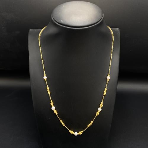 عقد ذهب عيار 21 الوزن 4.7 جرام