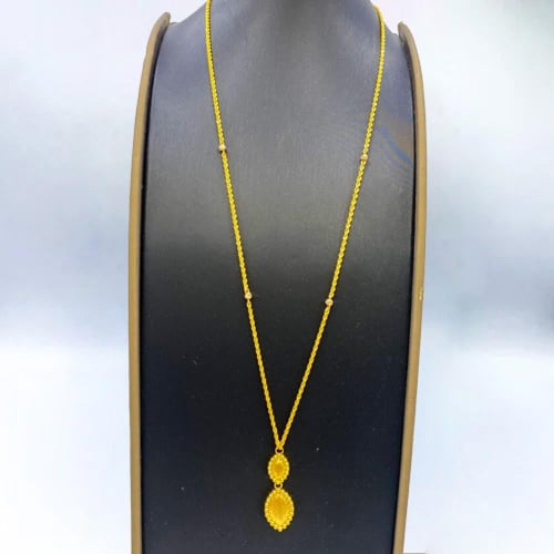 سبحه ذهب عيار 21 الوزن 4.57 جم