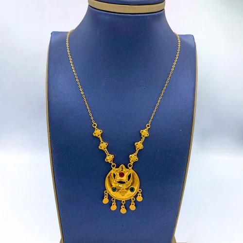 عقد ذهب عيار 21 الوزن 6.3 جرام