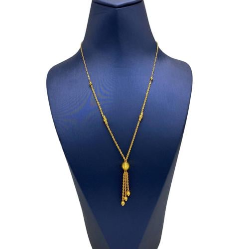 سبحه ذهب عيار 21 الوزن 5.1 جرام