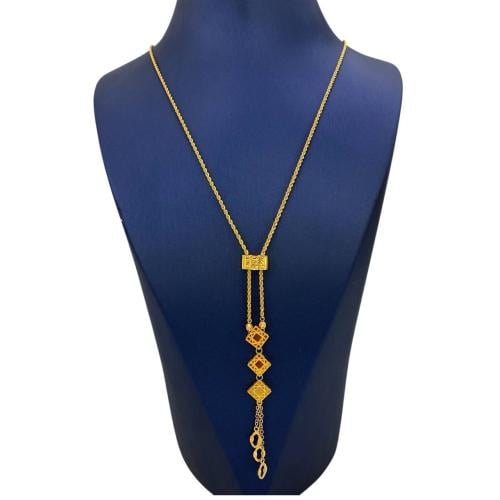 عقد ذهب عيار 21 الوزن 6.43 جرام