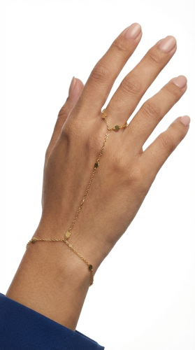 كف ذهب عيار 21 الوزن 1.51 جم