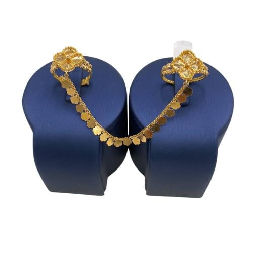 خواتم مع السلسله ذهب عيار 21 الوزن 7.1 جم