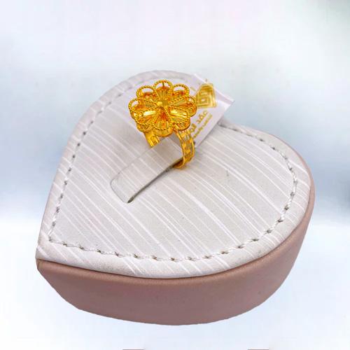 خاتم ذهب عيار 21 الوزن 1.64 جم