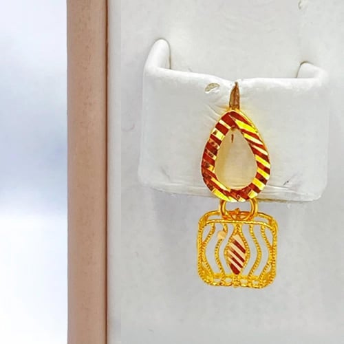 طقم ذهب عيار 21 الوزن 9.7جرام