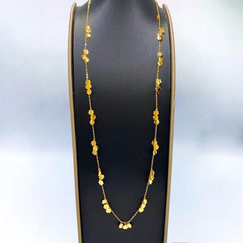 عقد ذهب عيار 21 الوزن 4.8 جرام