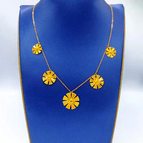 عقد ذهب عيار 21 الوزن 3.2 جرام