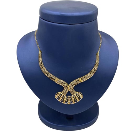 طقم ذهب عيار 21 الوزن 11.73 جرام