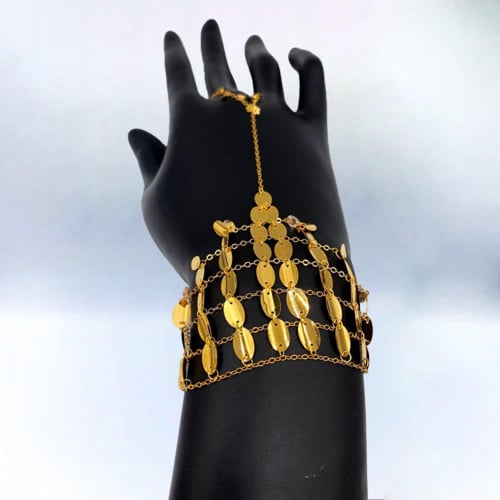 كف ذهب عيار 21 الوزن 4.94 جم