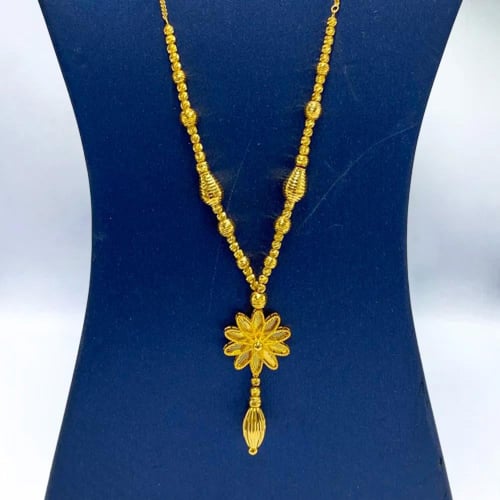 سبحه ذهب عيار 21 الوزن 6.81 جم