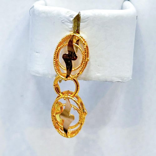 طقم ذهب عيار 21 الوزن 9.1 جرام