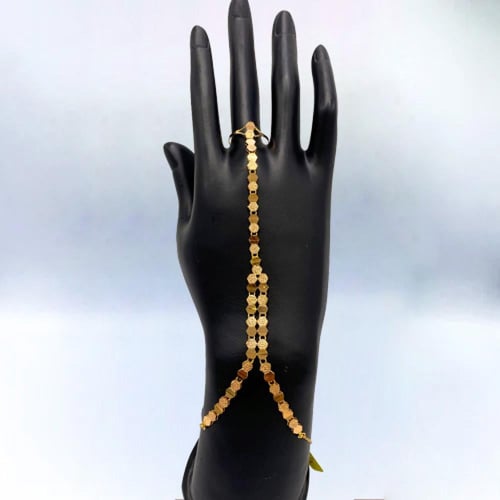 كف ذهب عيار 21 الوزن 6.24 جم