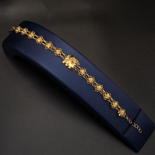 أسوارة ذهب عيار 21 الوزن 7.15 جرام