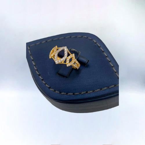 خاتم ذهب عيار 21 الوزن 2.13 جم