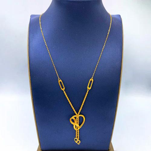 عقد ذهب عيار 21 الوزن 2.33 جرام