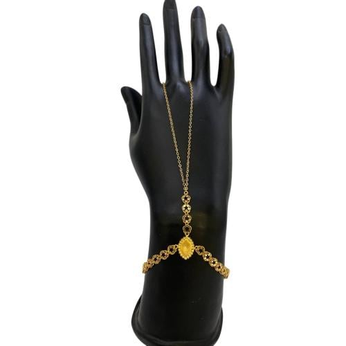 كف ذهب عيار 21 الوزن 5.97 جم