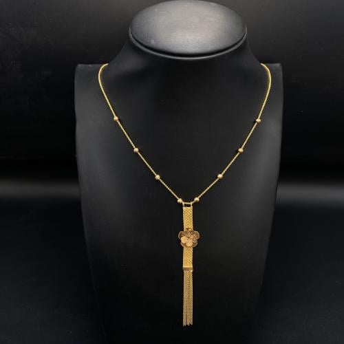 عقد ذهب عيار 21 الوزن 5.3 جرام