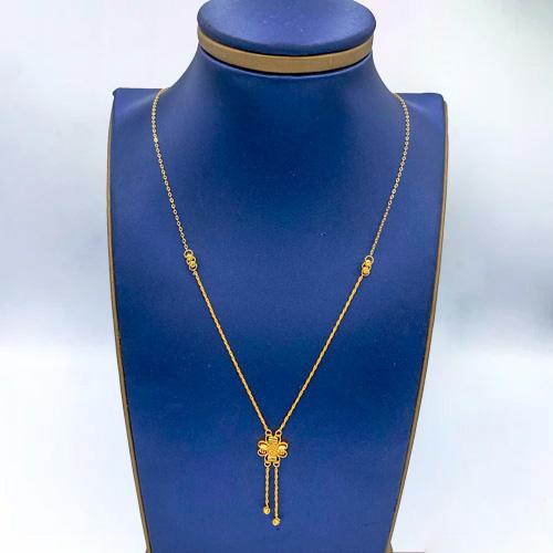 عقد ذهب عيار 21 الوزن 1.85 جرام