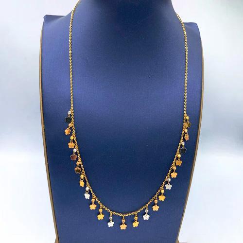 شوكر ذهب عيار 18 الوزن 4.86 جرام