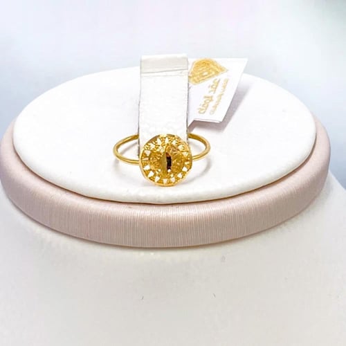 طقم ذهب أطفال عيار 21 الوزن 2.11 جرام