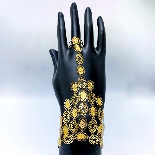 كف ذهب عيار 21 الوزن 5.5 جرام