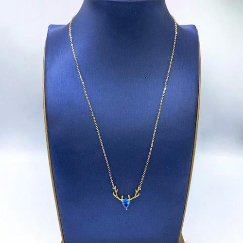 عقد ذهب عيار 18 الوزن 1.5 جرام